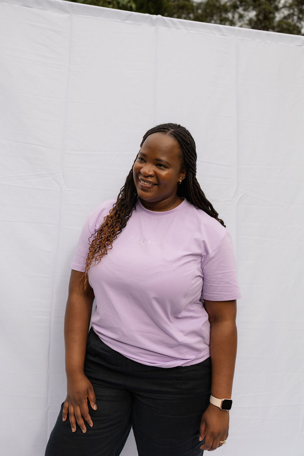 Purple Breastfeeding Tee