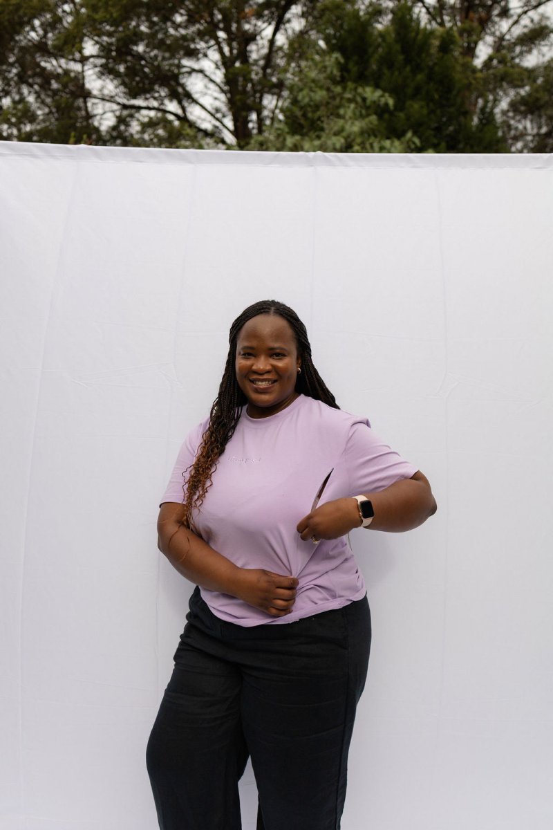 Purple Breastfeeding Tee - Rumi and SolRumi and SolShirts