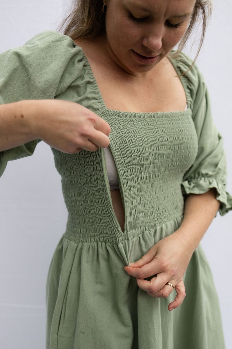 The Tiffany Dress - Olive - Rumi and SolRumi and SolDresses