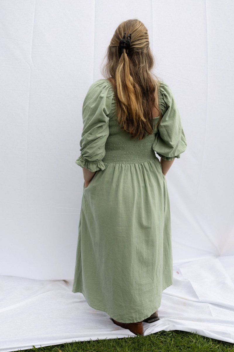 The Tiffany Dress - Olive - Rumi and SolRumi and SolDresses