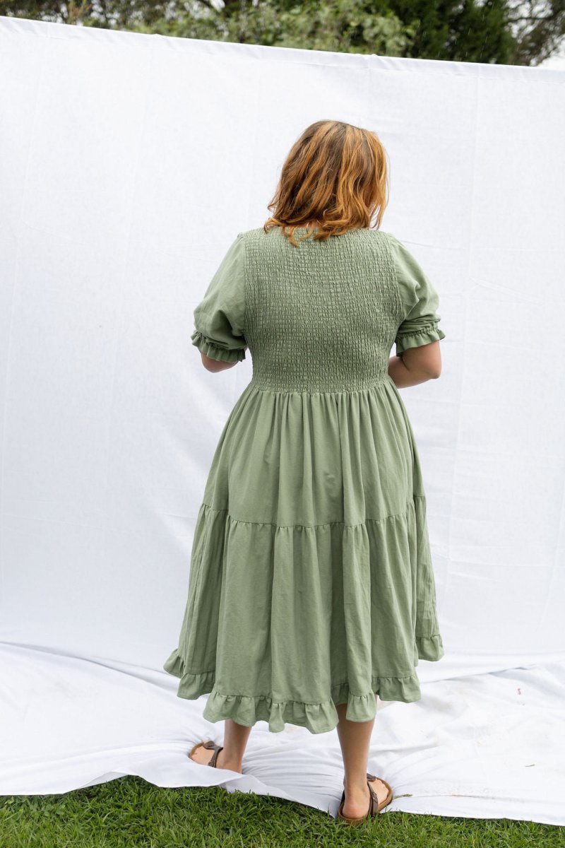 The Willow Dress - Olive - Rumi and SolRumi and SolDresses