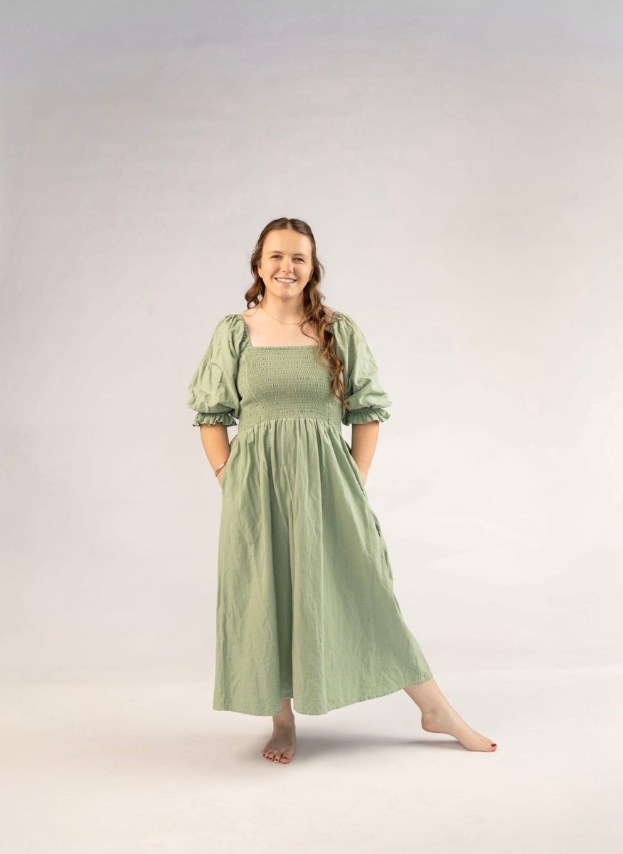 Tiffany Dress - Olive - Rumi and SolRumi and SolDresses