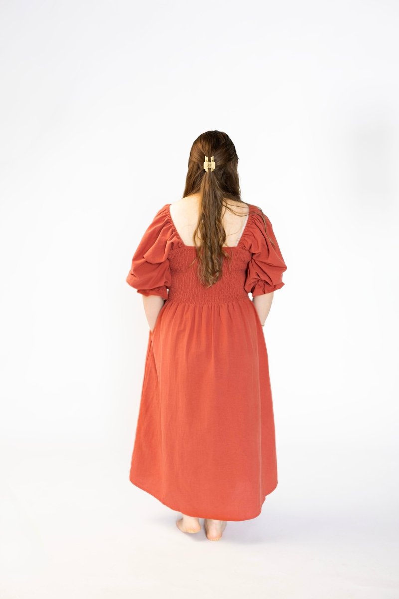 Tiffany Dress - Rust - Rumi and SolRumi and SolDresses