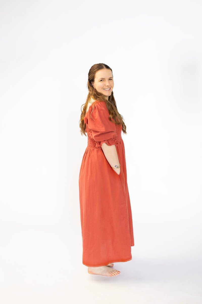 Tiffany Dress - Rust - Rumi and SolRumi and SolDresses