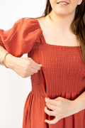 Tiffany Dress - Rust - Rumi and SolRumi and SolDresses